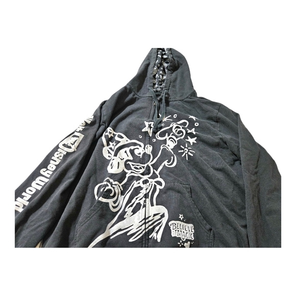 Disney Parks Mickey Believe in Magic black hoodie size 1x - Picture 4 of 5